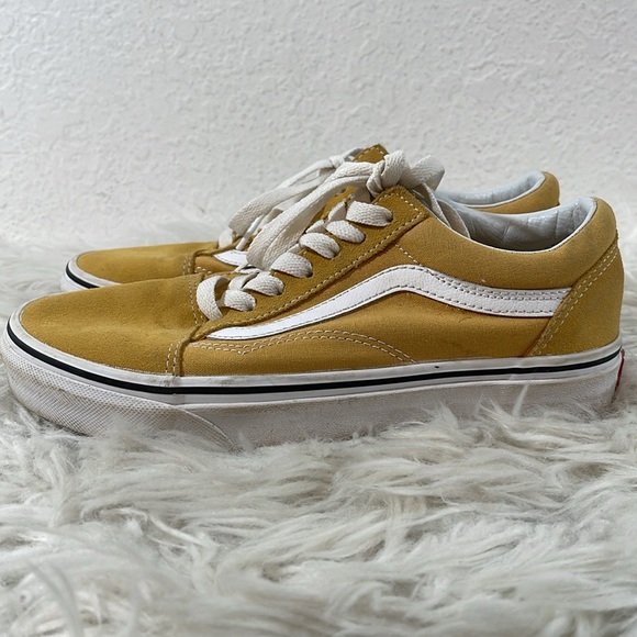 VANS Old Skool Classic Sneakers Mustard Yellow Size 5M - 6.5W - Picture 7 of 11